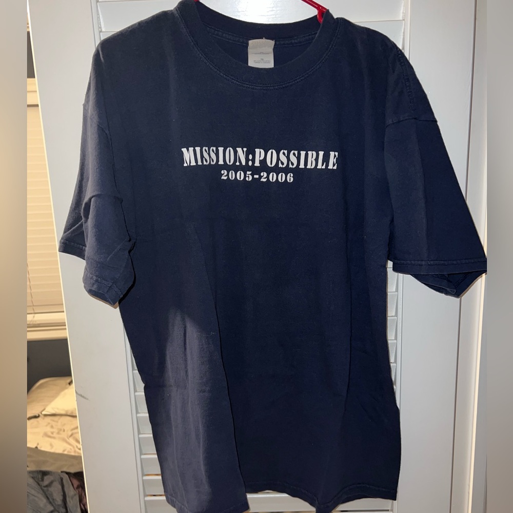 mission impossible navy shirt